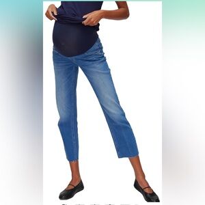 Motherhood Maternity Blue Straight Leg Jeans
